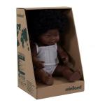 Miniland African Girl Doll With Down Syndrome - 38CM
