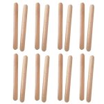 8 Pairs Classical Wood Claves Musical Percussion Instrument 8 Inch Rhythm Natural Hardwood Rhythm Sticks Better Than Drumsticks