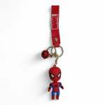 Spiderman Keyring Red
