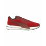 Puma Men's Velocity Nitro Road Running Shoes- Intense Red- Black- Silver - 9