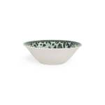 16CM Leopard Print Design Ceramic Dessert Bowl White
