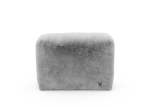 Sofa Side - Faux Fur - Grey - 84CM X 31CM