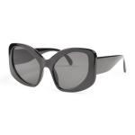 Black Cateye Smoke Sunglasses