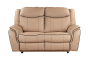 Trent 2 Seater Action Couch Beige