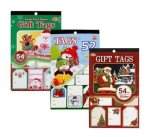 Xmas Stationery Gift Tag Peel ‘n Stick