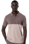 Colour Block Golfer - XL Brown