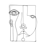 Define Steel Wall Art - 380 Mm Length