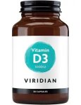 Viridian Vit D3 1000IU Caps 30