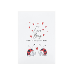 Love Bug Stationery Collection Assorted - A6 Notepad