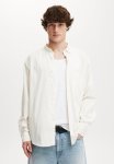 Cotton On Loose Fit Long Sleeve Shirt - Off White