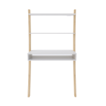 Tall Leaning Desk - White