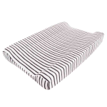 Xoxo Baby Black Stripe Changing Mat Cover Large