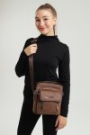Powerland Luxury Skywalker Unisex Faux Leather Sling Bag