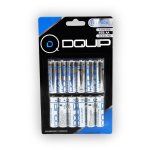 DQUIP Battery Alkaline Aa 12PCS