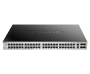 D-Link 48 10/100/1000BASE-T Poe Ports + 2 10GBASE-T Ports + 4 10G Sfp+ Ports