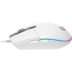 Logitech Gaming G102 Lightsync Rgb Mouse 200DPI To 6000DPI Adjustable Optical Sensor White