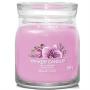 Yankee Candle Signature Collection Medium Wild Orchid - New Jar Design 2 Wicks Retail Box No Warranty
