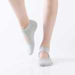 Closed Toe With Circle Opening Baby Grey