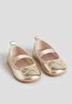 Ballet Pumps - Gold-coloured