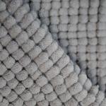 Microfibre BATH MAT - Light Grey