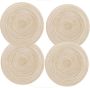 Round Placemats For Dining Table Woven Kitchen Table Mats Diameter 15 Inch
