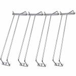 Reddreamer 14-INCH Wine Glass Rack Under Cabinet Wine Glass Holder Stainless Steel Chrome Finish Stemware Rack - Hanging Stemwar