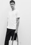 Coolmax Regular Fit T-Shirt - White Fleurs