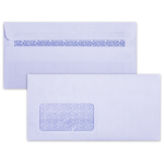 S - White Window Self Seal Envelopes Box Of 500
