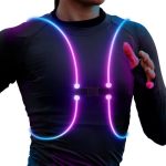 Running Lights For Runners Reflective Running Vest Reflective Running Gear Walking Vest For Women Night Running Gear Light Up Ru