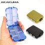 1pc Durable Portable Fishing Tackle Box With Multiple Compartments For Easy Organization And Storage Of Lures Hooks And Rigs