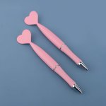 3PCS Heart Shape Gel Pens Fashion Creative Valentine's Day Mutual Small Gift Learning Stationery Supplies