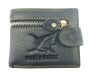 Men's Wallet Genuine Leather Black 861-14