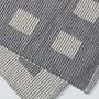 Big Box Pattern Rug - Dark Grey - 120 X 180CM