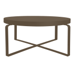 Hinny Coffee Table - Mocha Bronze Gold Ferro