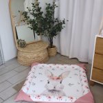 Playmat Bunny Soft Rose Wonderland Thick