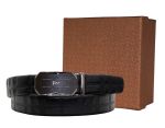 Fino AT204 Genuine Leather Mens Unique Design Auto Ratchet Belt