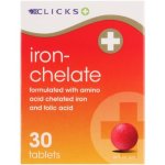 Clicks Iron Chelate Capsules 30 Capsules