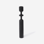 Leisurely Ladies Candle Holder - Black - Large