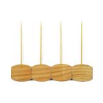 Well Done Social Wooden Bbq Barbeque Tools Sliders Hotdog Pops Snap Skewers