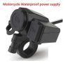 Motorcycle USB Phone / Navigation Cigarette Lighter Socket Power Supply