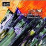Lourie: Complete Piano Works Cd
