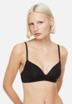 2-PACK Padded Microfibre Bras - Beige black