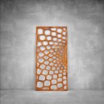 Wall Art D094 - 2900 X 1400 X 20 Indoor Rust Coat Warm White