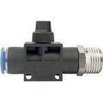 Aircraft Pu Hose Fitting Valve 12MM X 1 2"M