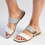 Madison Jen Sandal - White Multi - 8