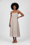 Midi Dress - XXL Beige