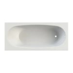 Aruba Drop-in Bath White No Handles W170CMXD750CMXH42CM