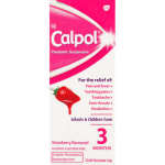 Calpol Paediatric Suspension Strawberry Syrup
