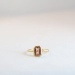 Emerald Cut - Large - Pink Tourmaline Large