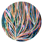 Flowering 01 Wall Decal - 60CM L X 60CM H